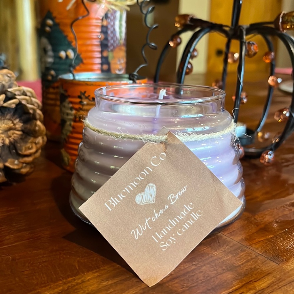 Witches brew candle